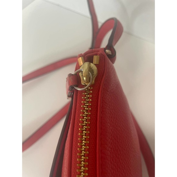 Coach Adjustable Strap Crossbody Purse Pebbled Leather - Picture 6 of 13